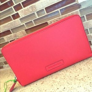 Vera Bradley Accordion Wallet Burnt Orange